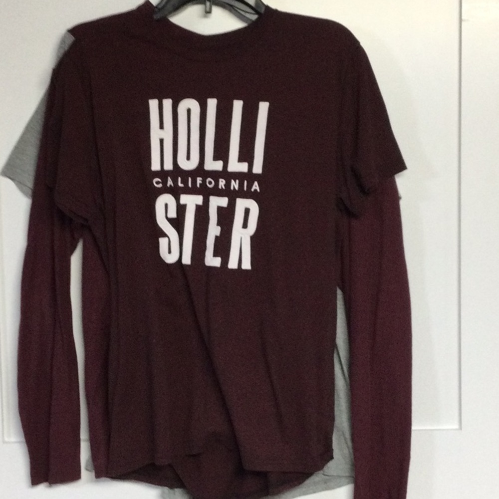 Branded 5 Shirt Bundle - American Eagle- Abercrombie- Hollister Save on Shipping - Picture 4 of 6